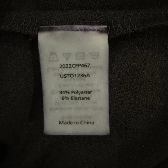 Universal Standard Crepe Jersey Capelet Blouse in Black - Picture 11 of 12